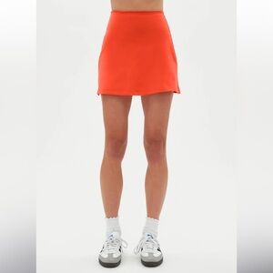 NWT Girlfriend Collective Sports Skort XS 🍊 Blood Orange